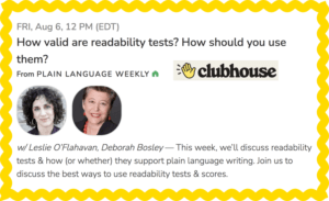 Plain-Language-Weekly-on-Clubhouse