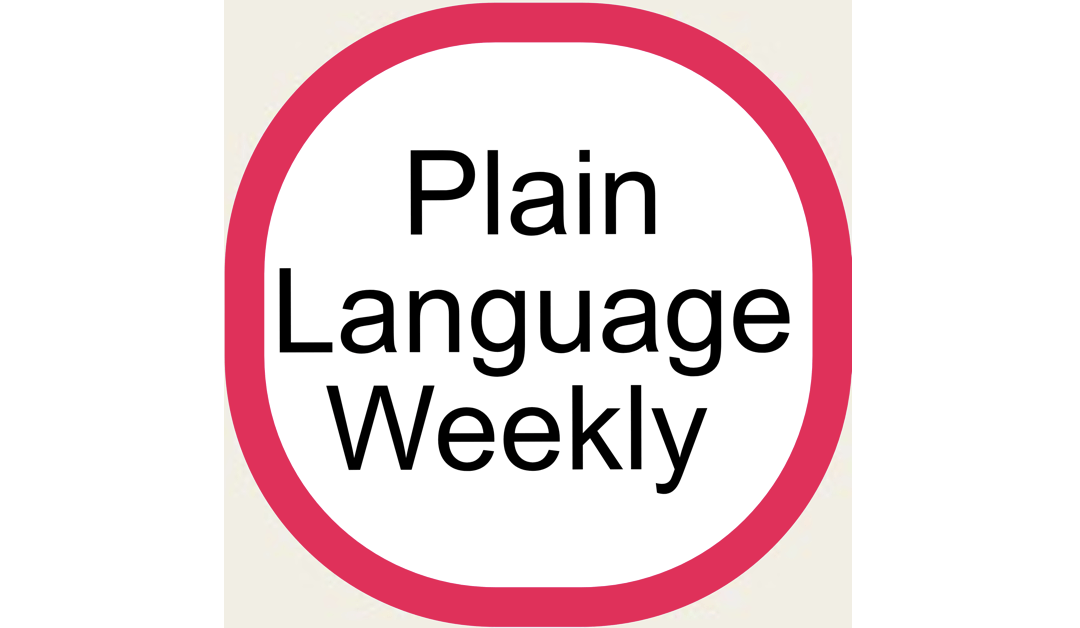 Join our Plain Language Weekly Club on Clubhouse